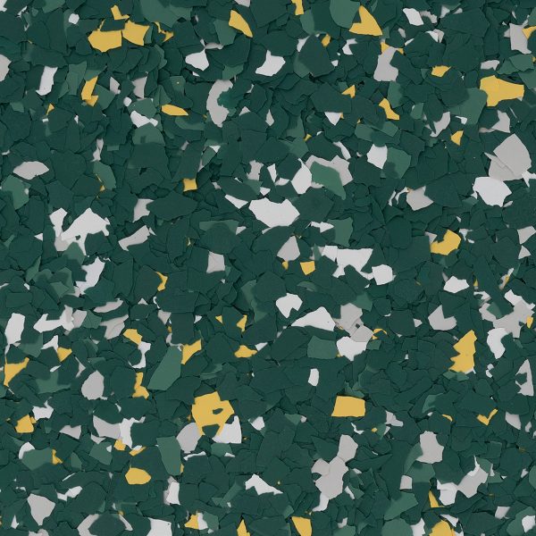 Green and Gold Flake FB-982