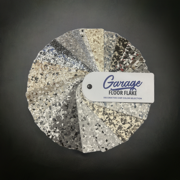 Garage Floor Flake Fan Deck